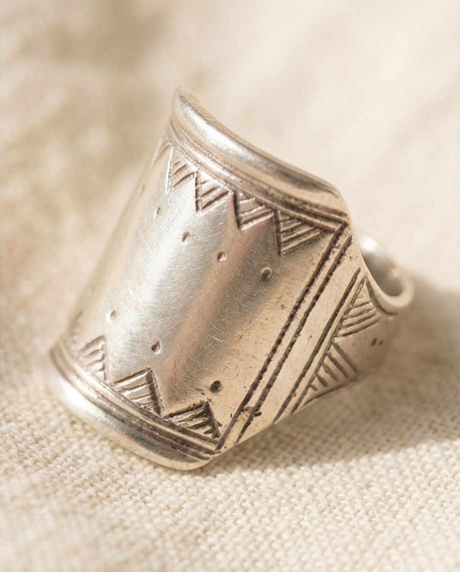 Bague artisanale argent (Vendu)