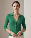 Artlove Paris pull Sylvie vert
