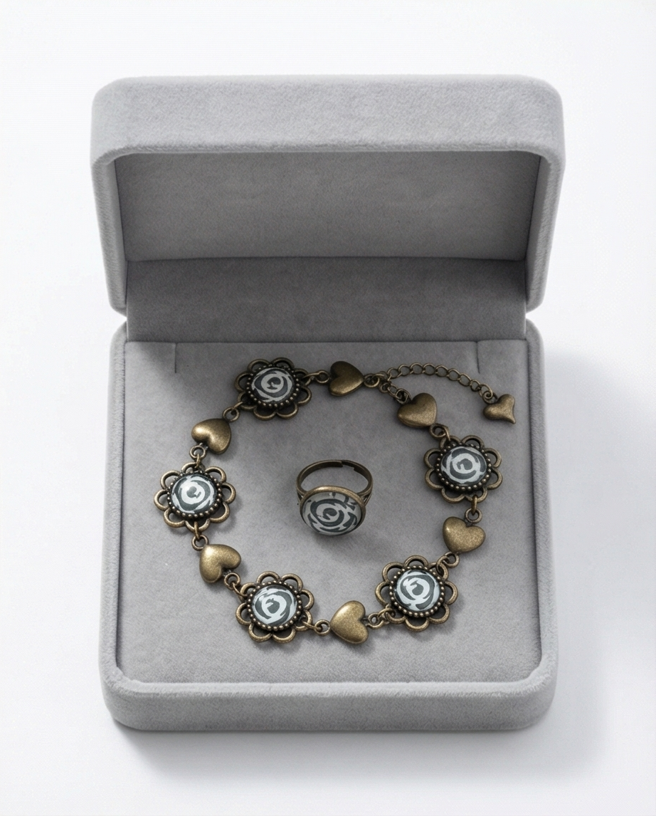 bijoux fantaisie bracelet et bague neufs