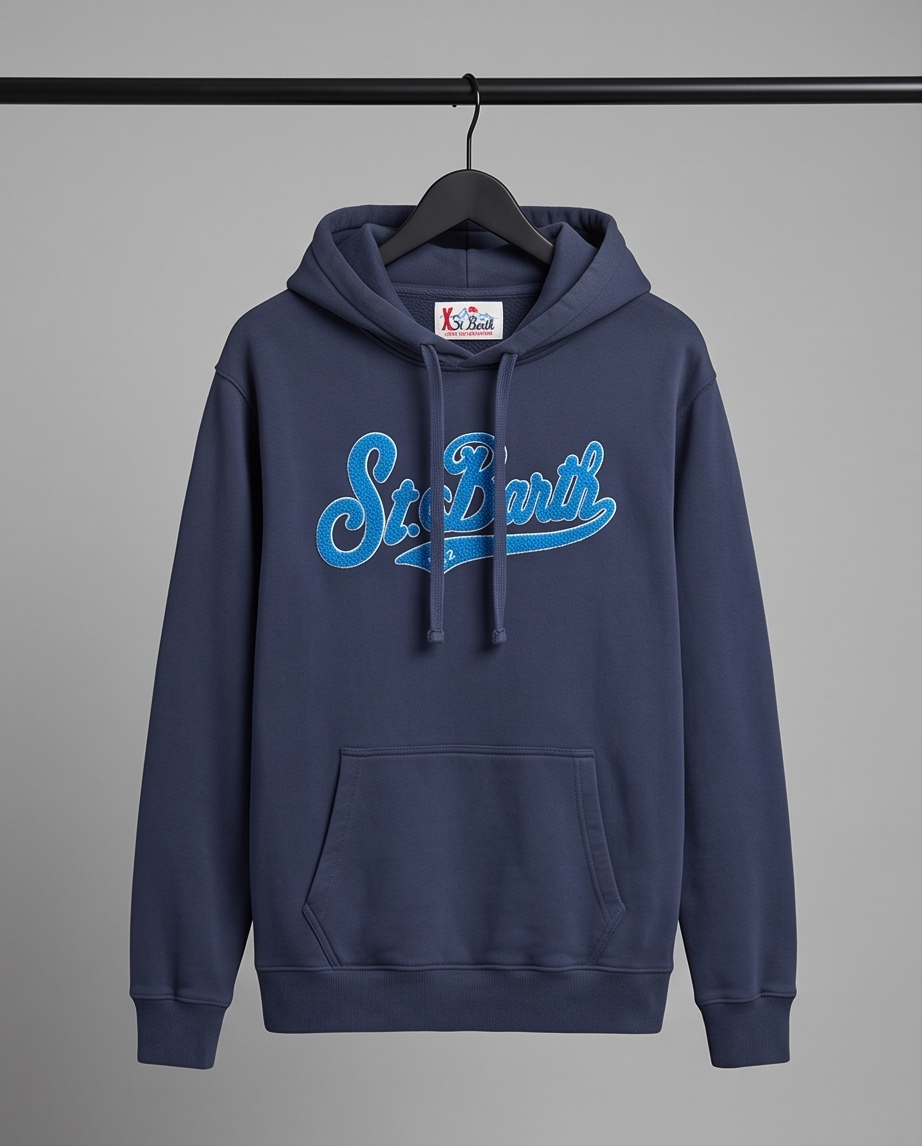 Sweat à capuche MC2 Saint Barth Homme – Taille M – Très bon état