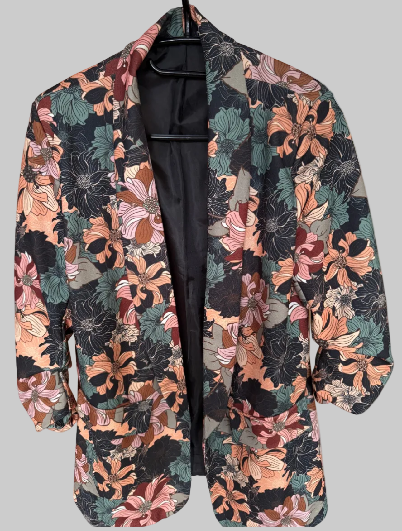 Blazer fleuri - très bon état - S/M