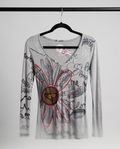 Haut Desigual gris — très bon état — taille M
