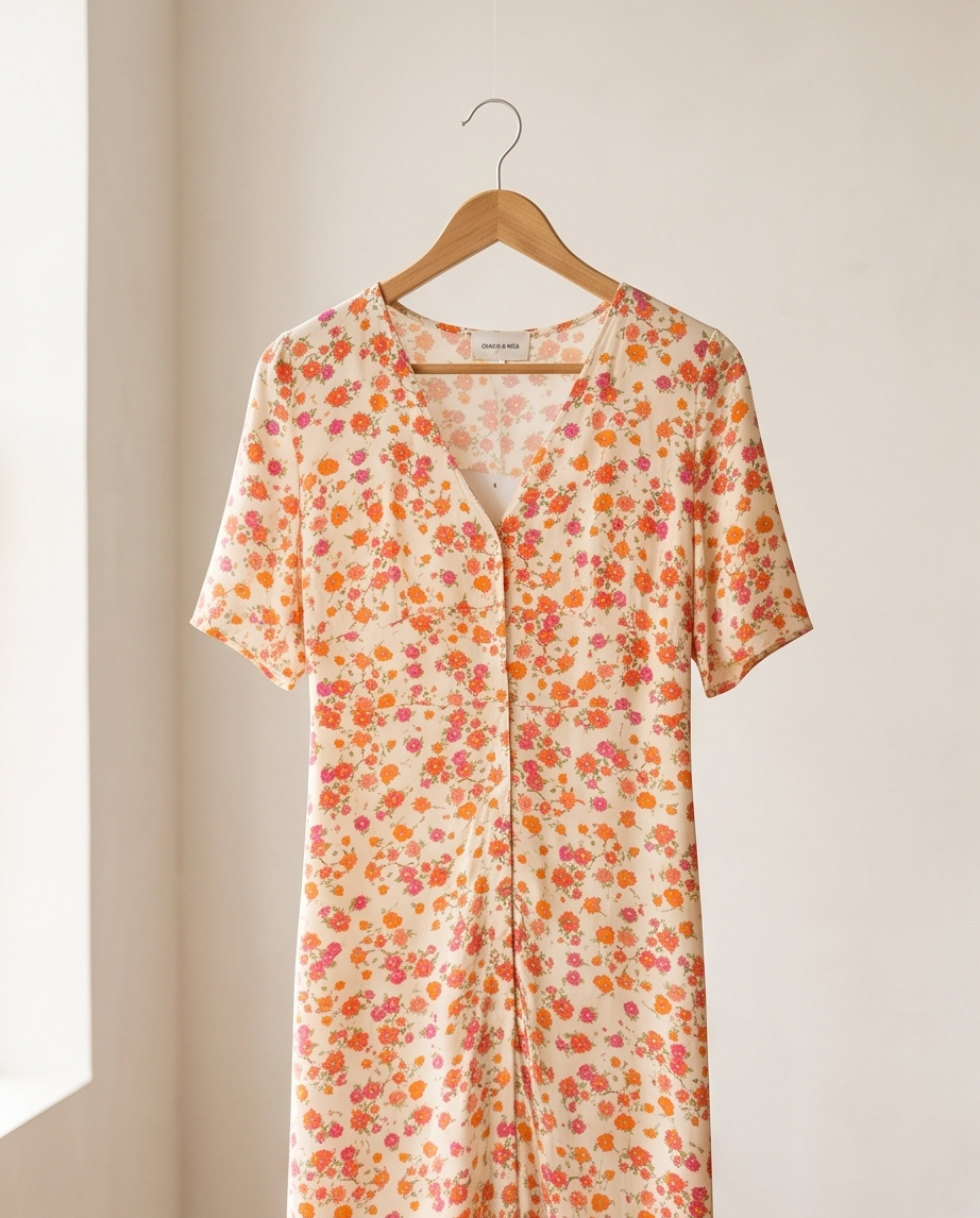 Grace & Mila robe longue beige - neuve - taille 36