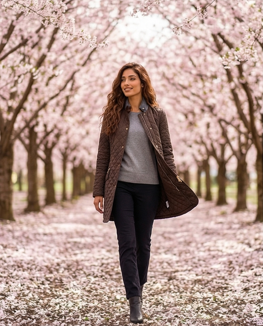 MADELEINE Veste matelassée élégante taille M