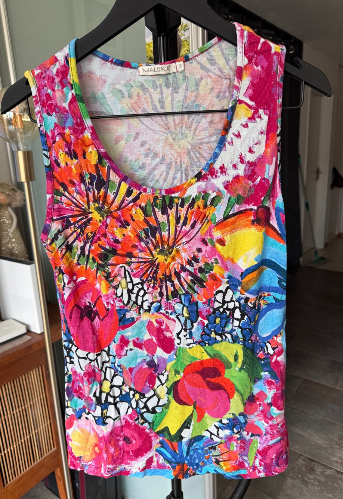 Haut Maloka multicolore taille 2