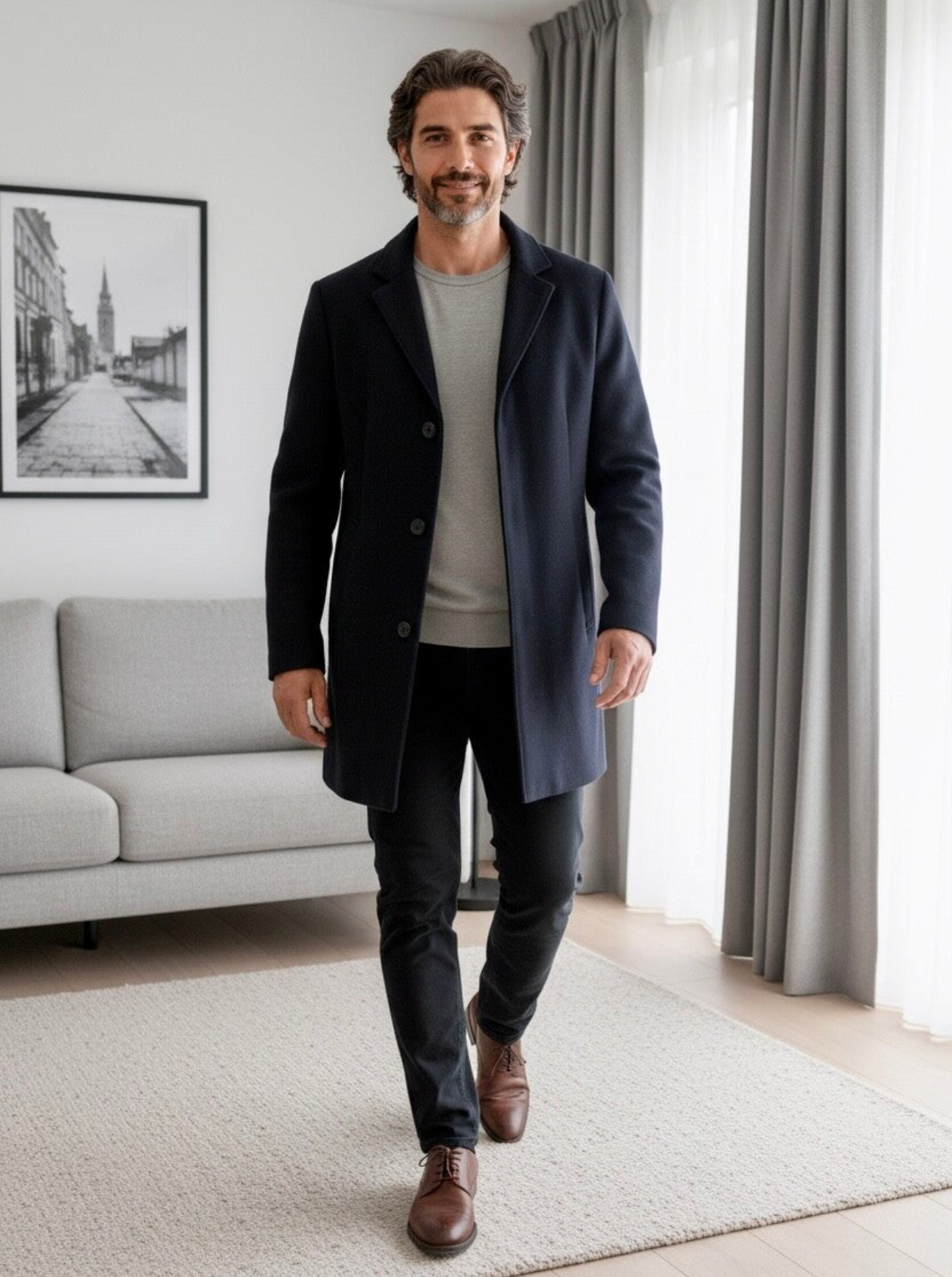S.Oliver manteau - neuf - 52 / 50 / 48