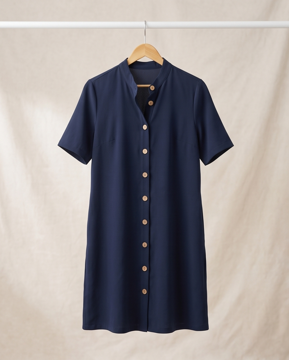 Robe marine - très bon état - taille M