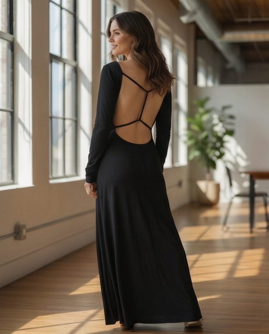 Magnifique robe noire - Neuve - S/ M