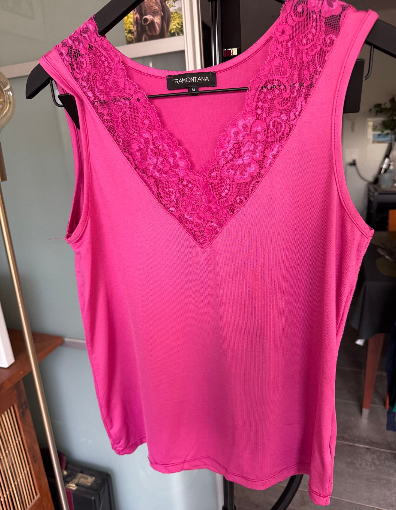T-shirt rose Tramontana - très bon état - M