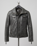 Veste cuir femme — bon état — taille M