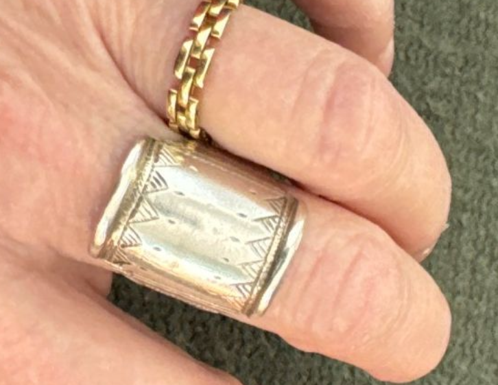 Bague artisanale argent (Vendu)