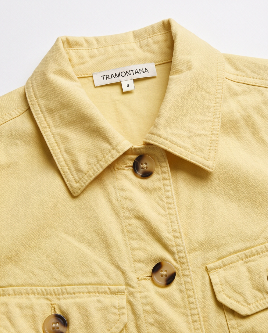 Veste Tramontana Jaune Pastel — Très Bon État — Taille S