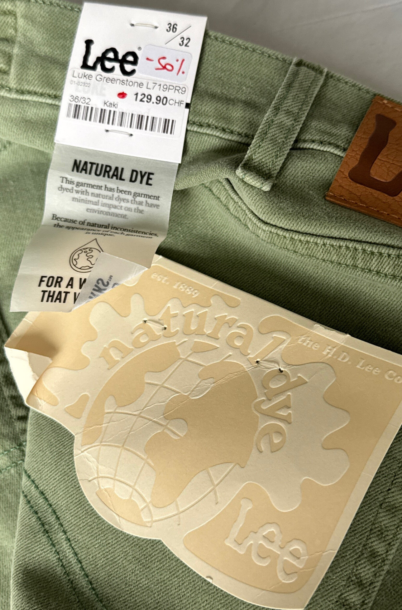 Lee Pantalon - neuf - 30 / 31 / 36