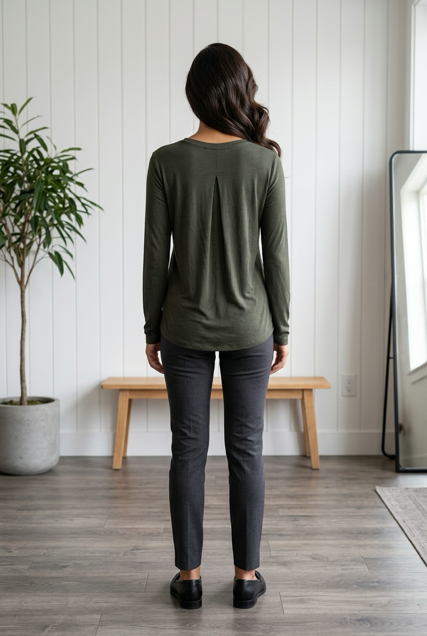 T-shirt manches longues Majestic Filatures — Neuf — taille 2