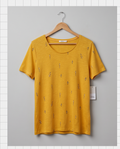 Cecil T-shirt jaune - très bon état - taille M