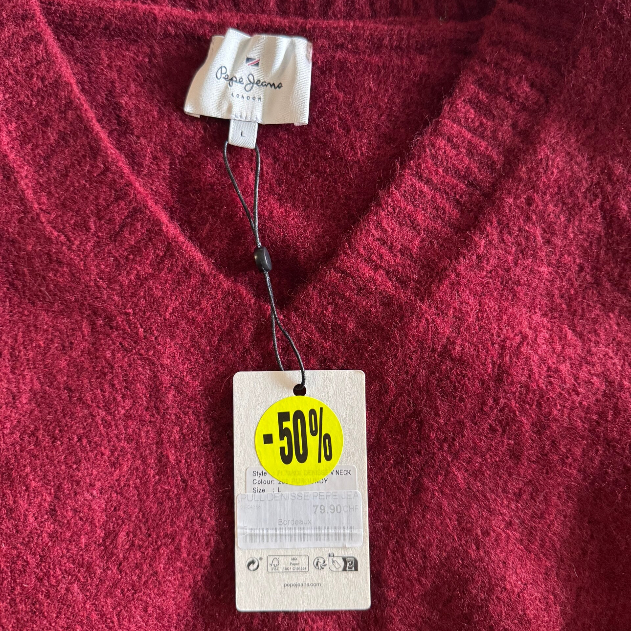 Pepe Jeans pull - neuf - L