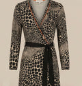 Tramontana robe beige noire - neuve - taille M