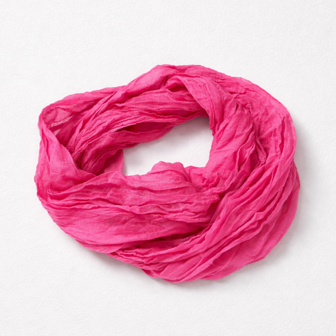 Echarpe Infinie rose neuve