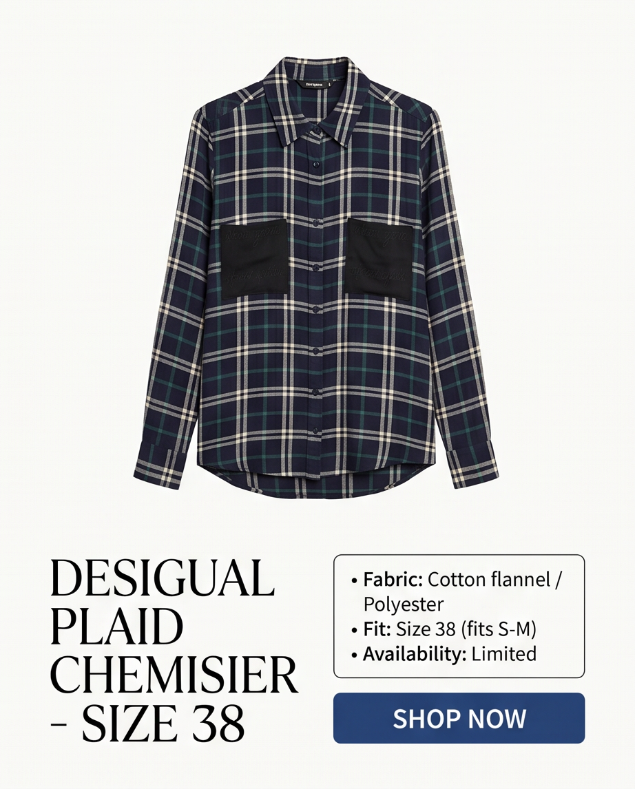 Desigual Chemisier - très bon état - taille 38