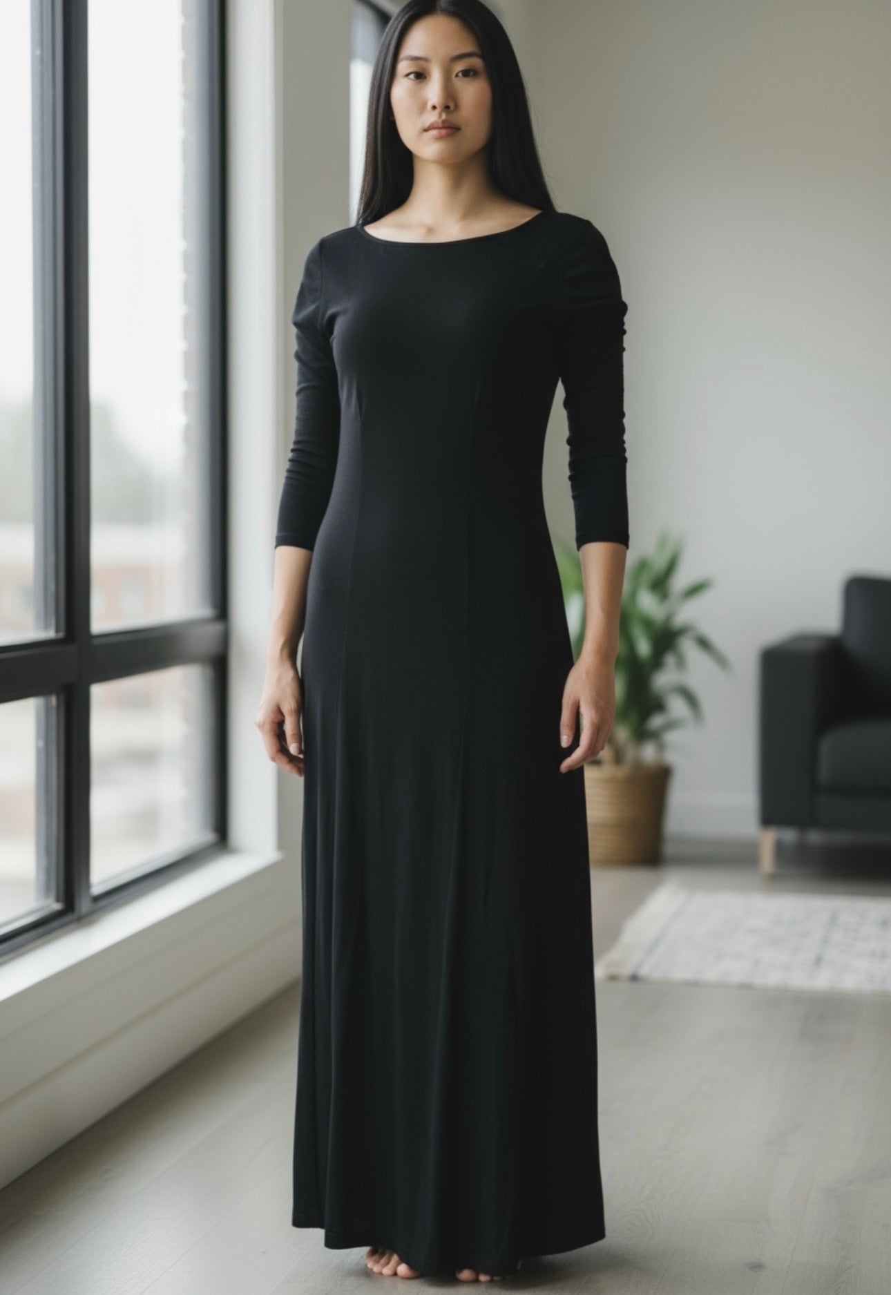 Magnifique robe noire - Neuve - S/ M
