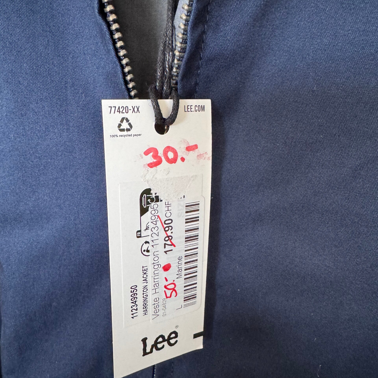 Lee Veste - Neuve - XL / L