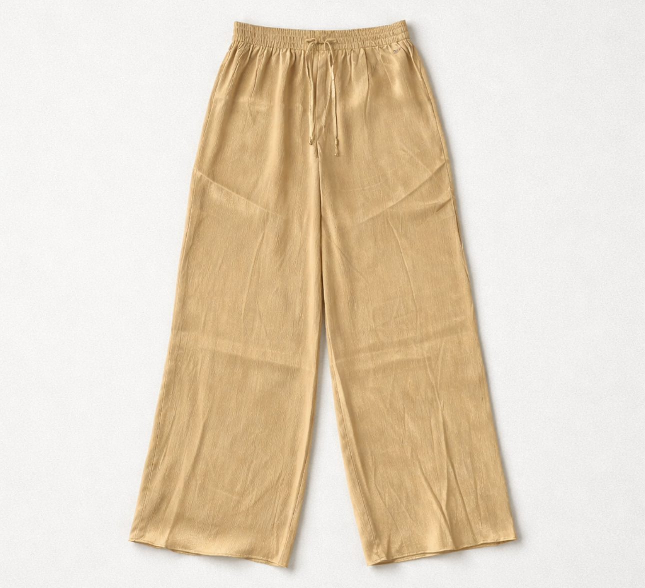 Lpb pantalon brillant doré - neuf - S