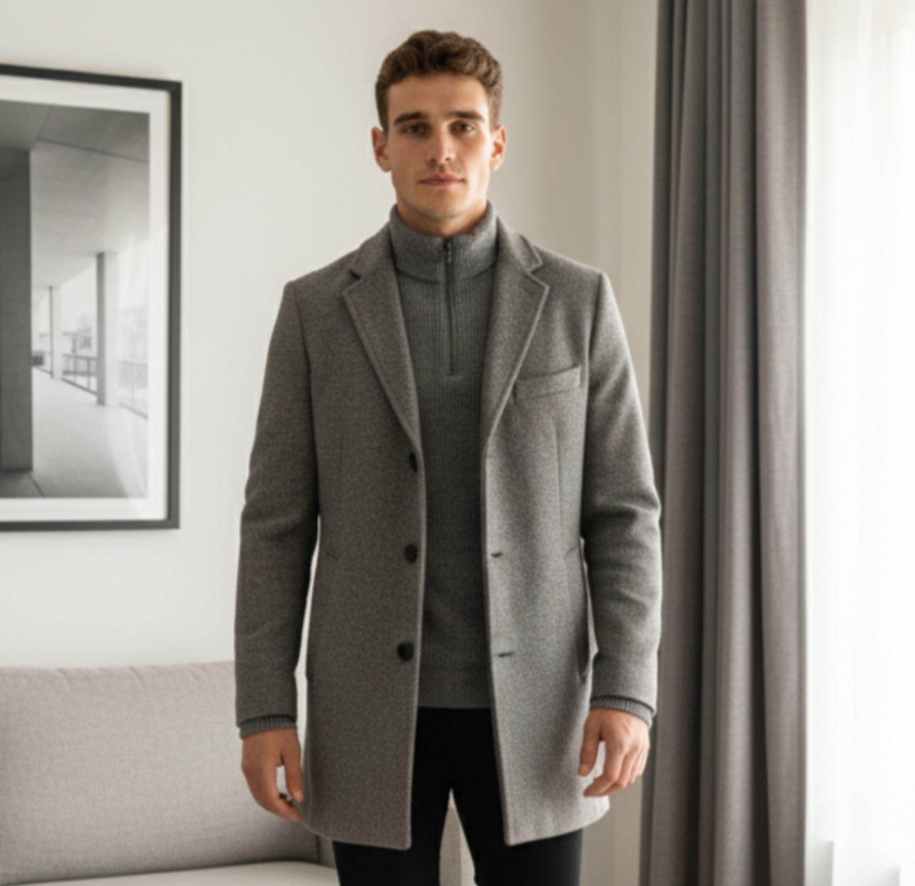 S.Oliver Manteau Veste Homme - Neuf - 50
