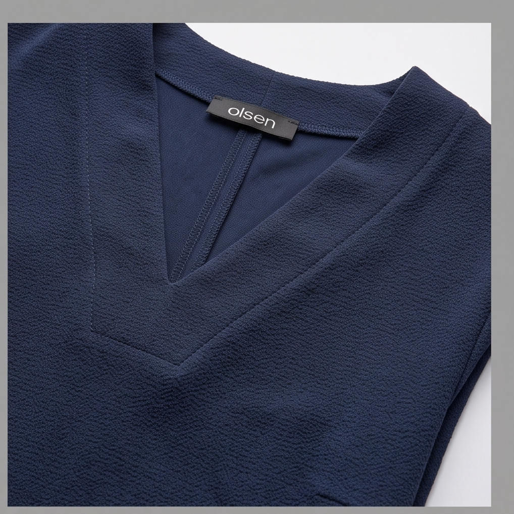 Pull Olsen Bleu — Neuf — Taille 34