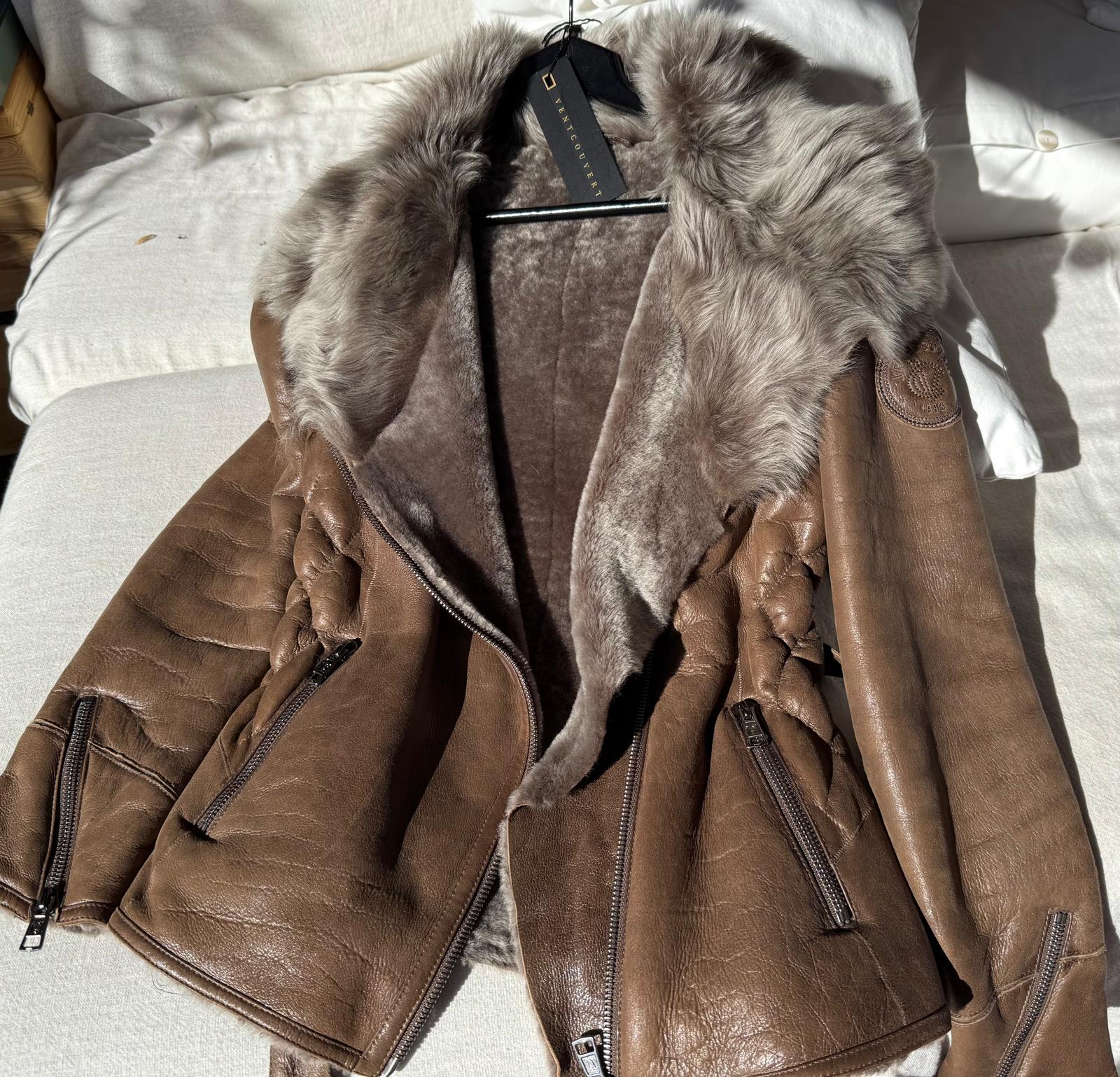 Veste Ventcouvert  Aviateur mouton retourné neuve taille 38