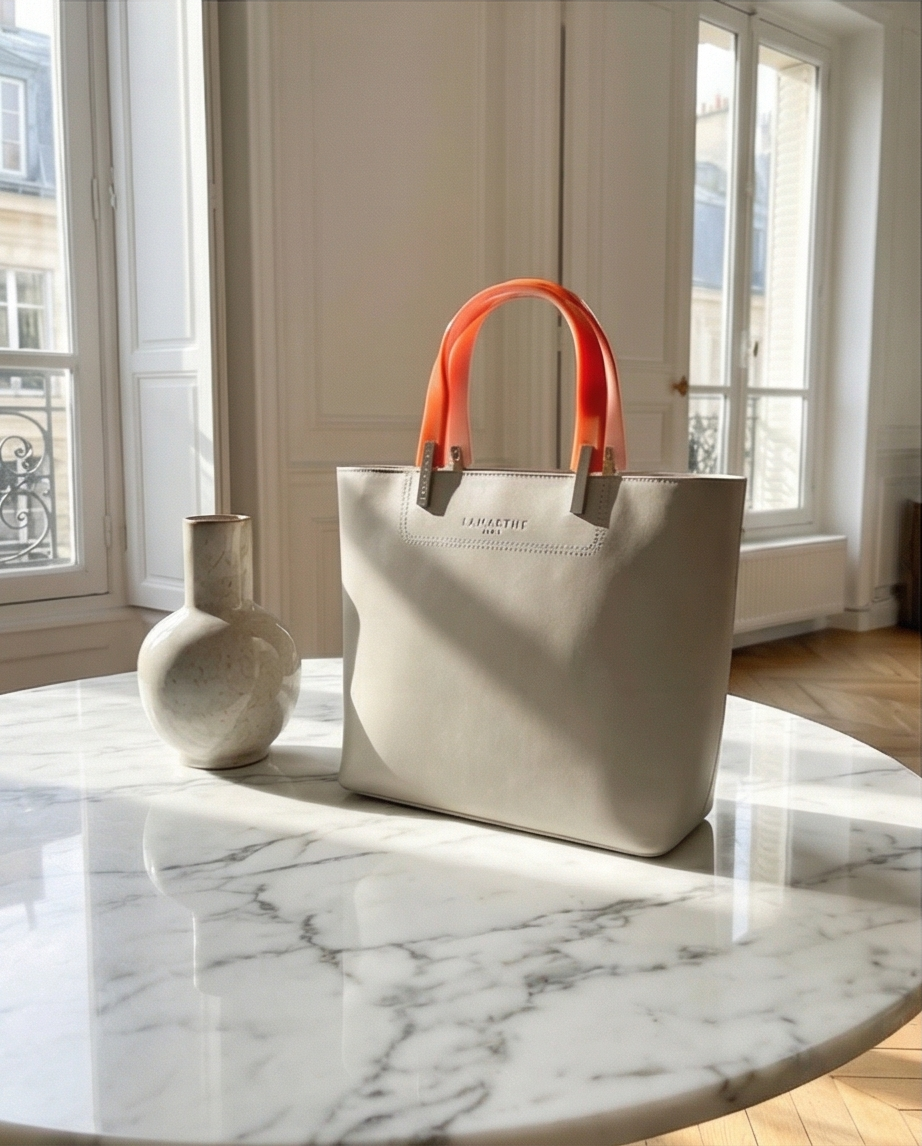 VENDU  Sac à main LAMARTHE PARIS – Cuir blanc | Comme neuf