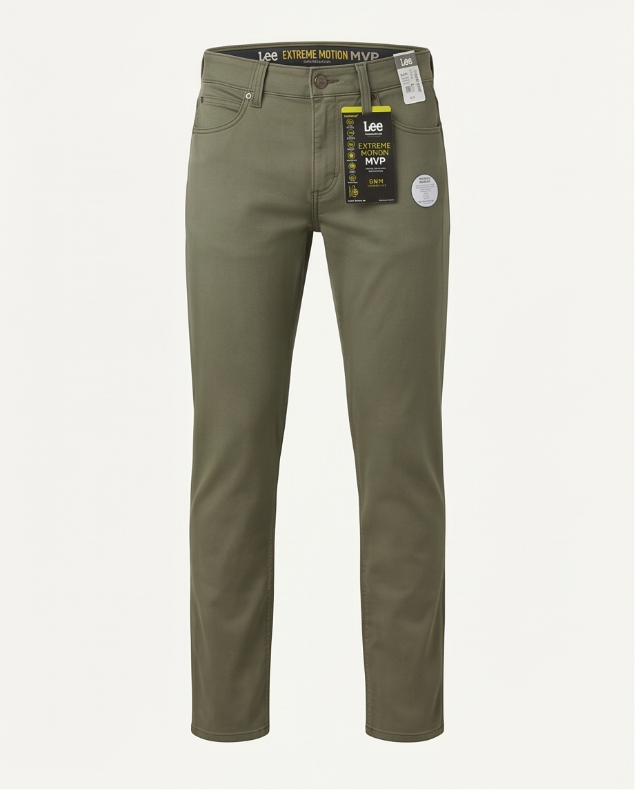 Pantalon Lee vert homme - neuf - 30/34