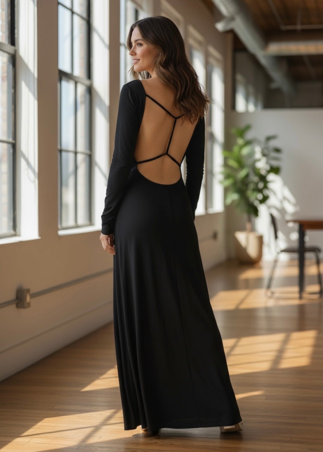 Magnifique robe noire - Neuve - S/ M