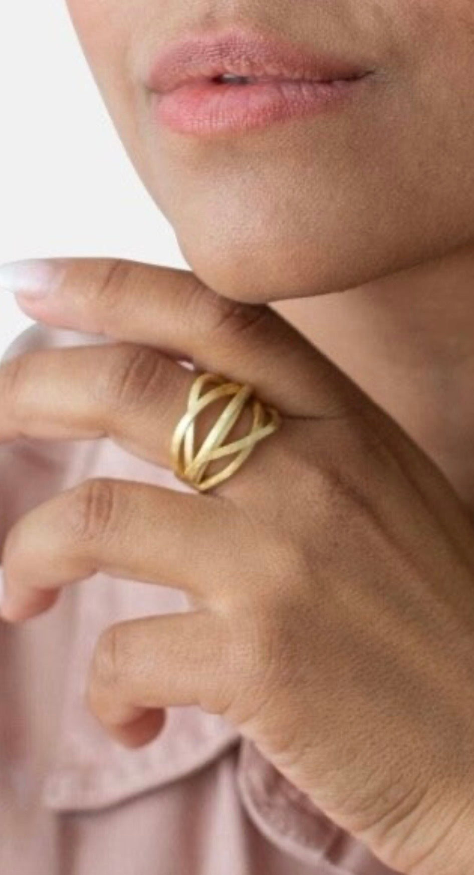 Heideman ARCUS - Bague - gold-coloured-neuve