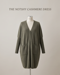 Robe Pull Cachemire NOTSHY — Kaki — Très Bon État — Taille M