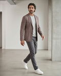 Blazer S.Oliver Homme Brun