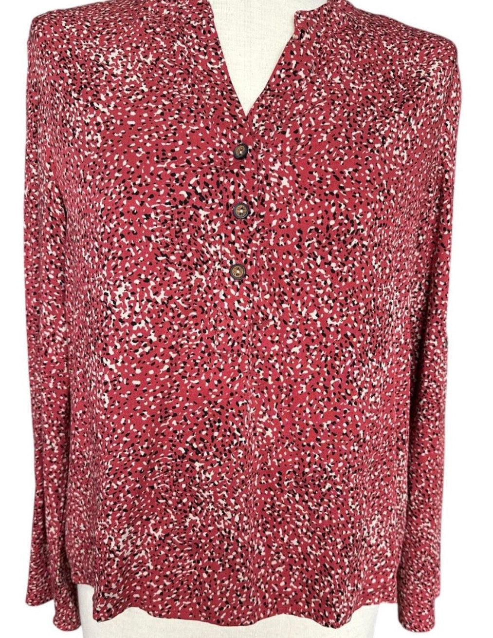 DRIVER blouse brique - neuve - S