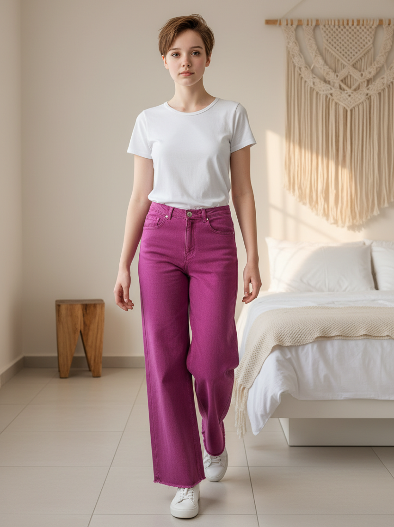 VENDU  Pantalon Denim - Neuf - 26