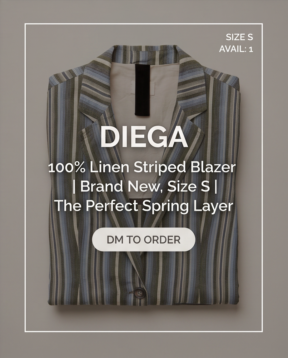 Blazer DIEGA — neuf — taille S/M