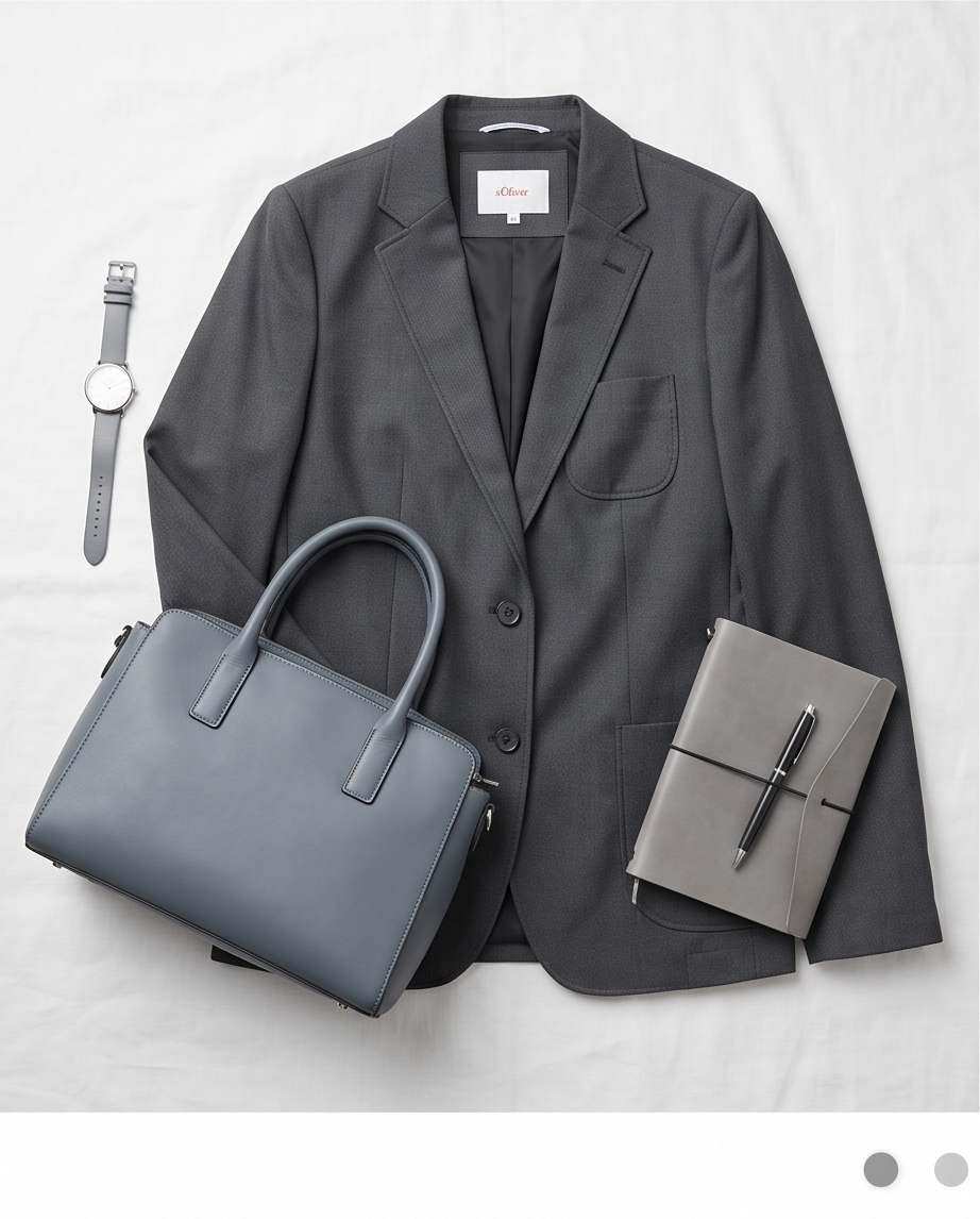 S.Oliver blazer anthracite - neuf - taille 50