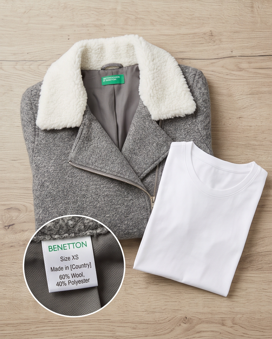 Benetton veste - bon état - taille XS