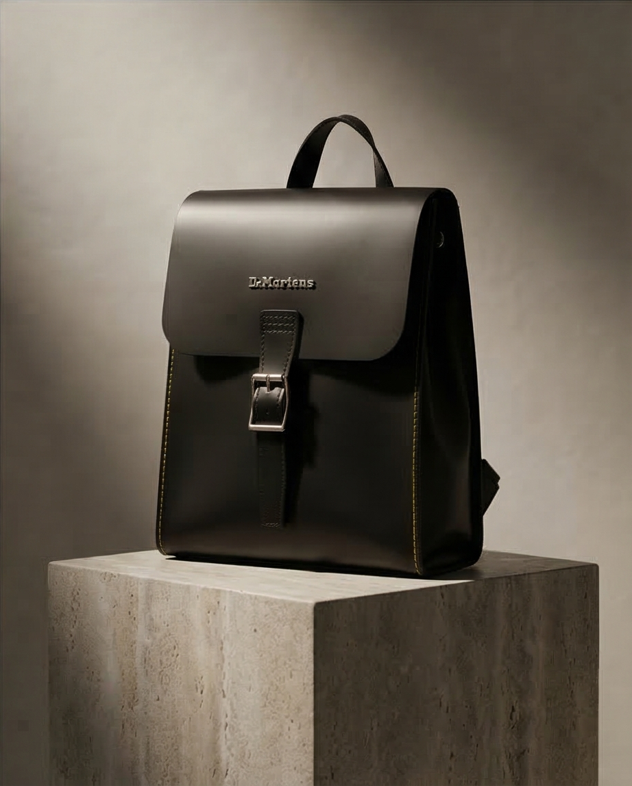 Sac à dos Dr. Martens Noir - Cuir- Comme Neuf-
