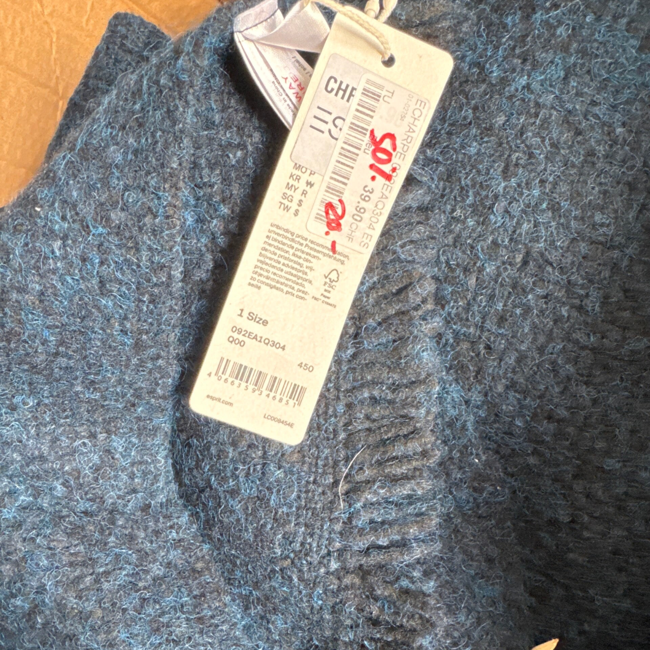 Esprit écharpe - neuve