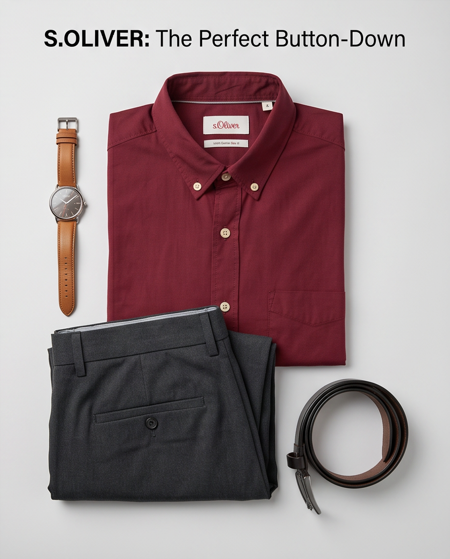 S.Oliver Chemise homme - neuve - L