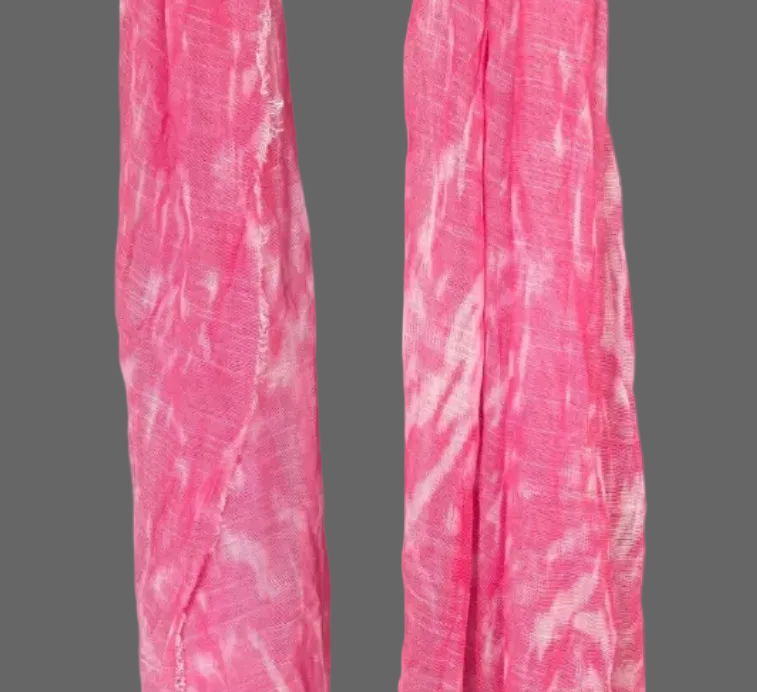 Echarpe Esprit Rose Tissu Léger neuve