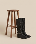 Vera pelle Bottes - bon état - 38