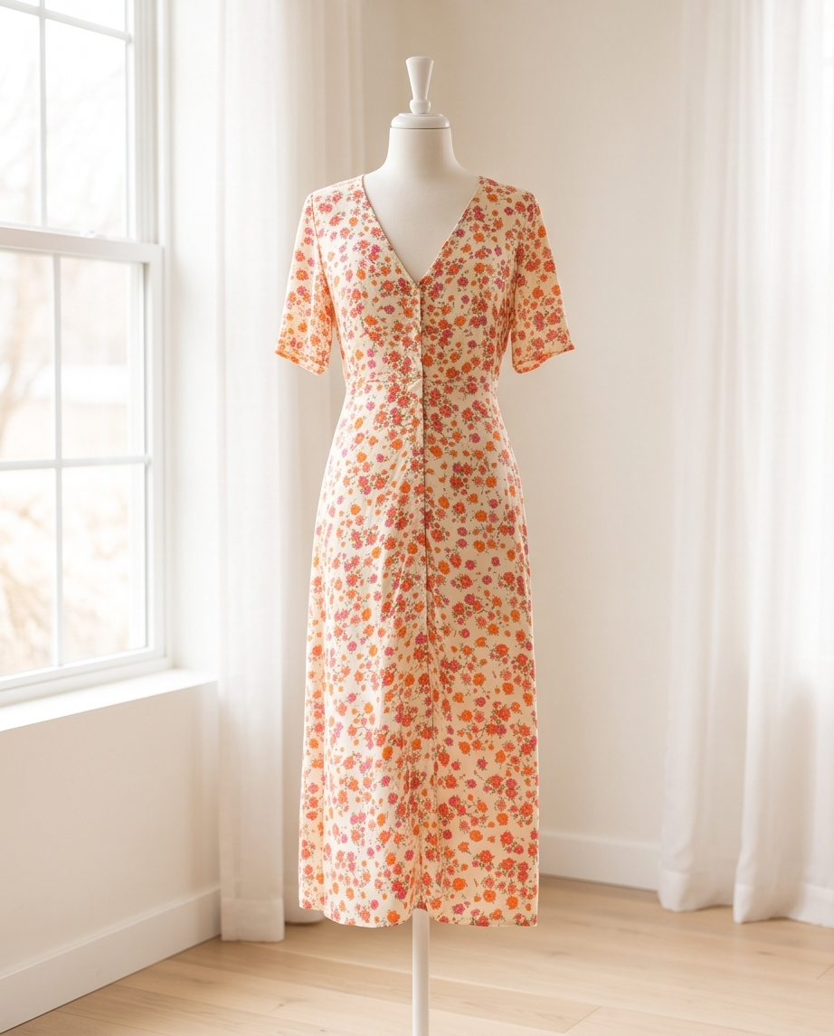 Grace & Mila robe longue beige - neuve - taille 36