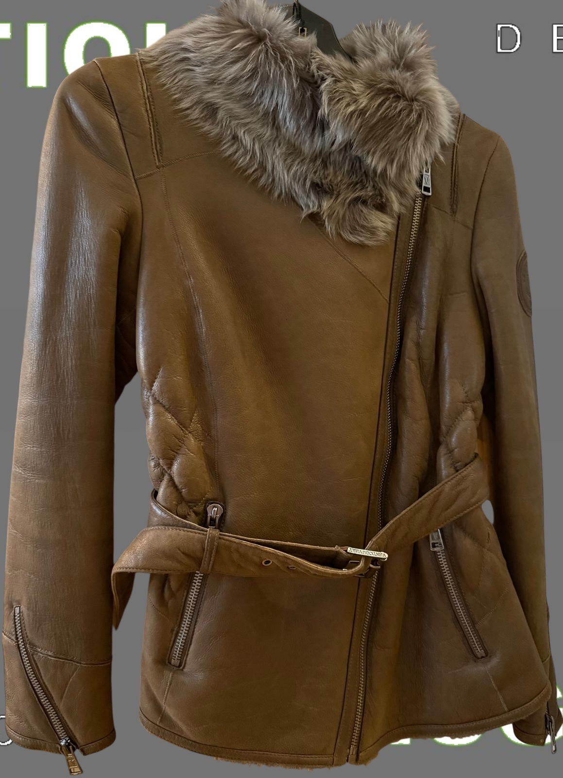 Veste Ventcouvert  Aviateur mouton retourné neuve taille 38