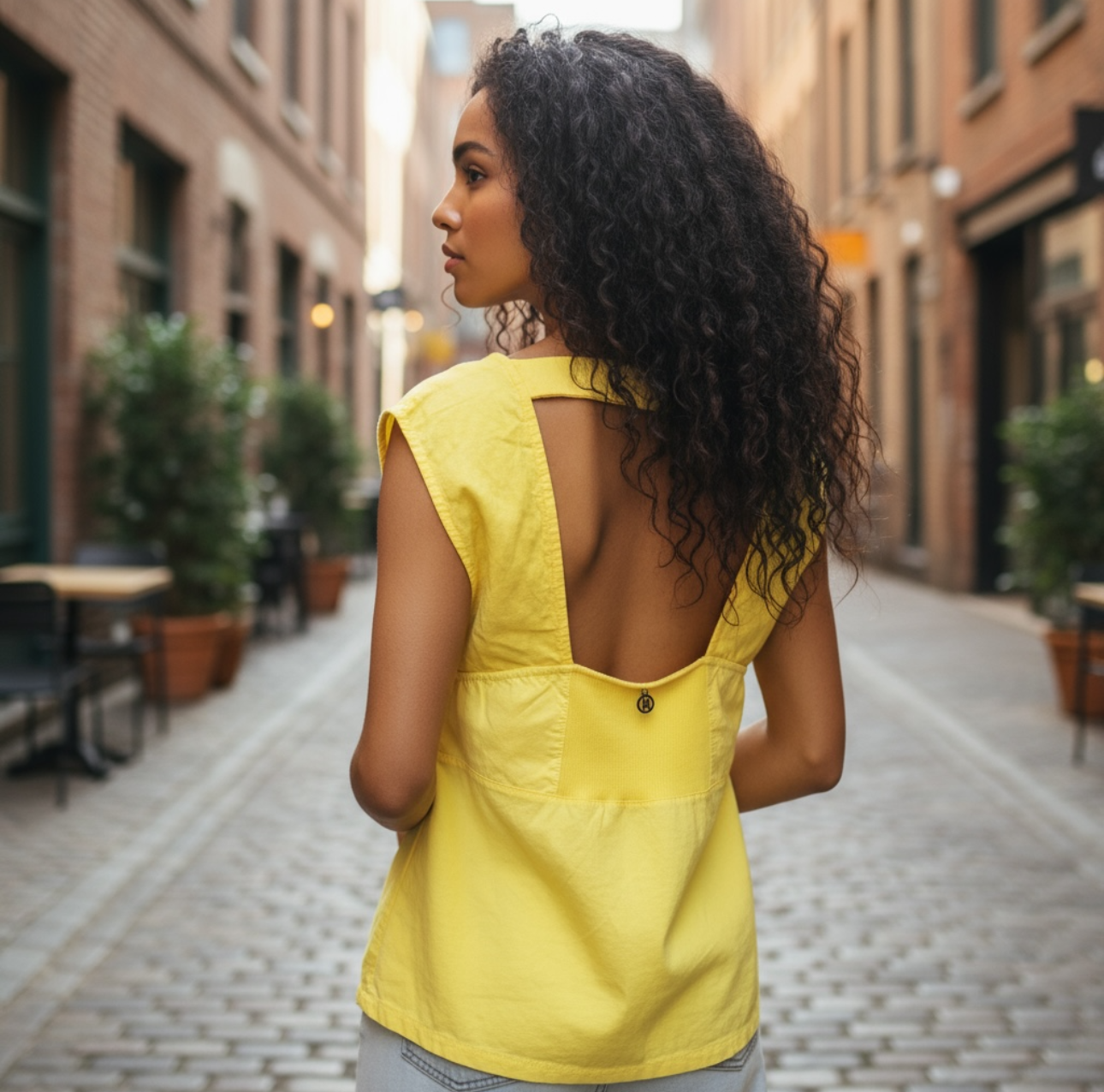 Maloka top jaune - neuf