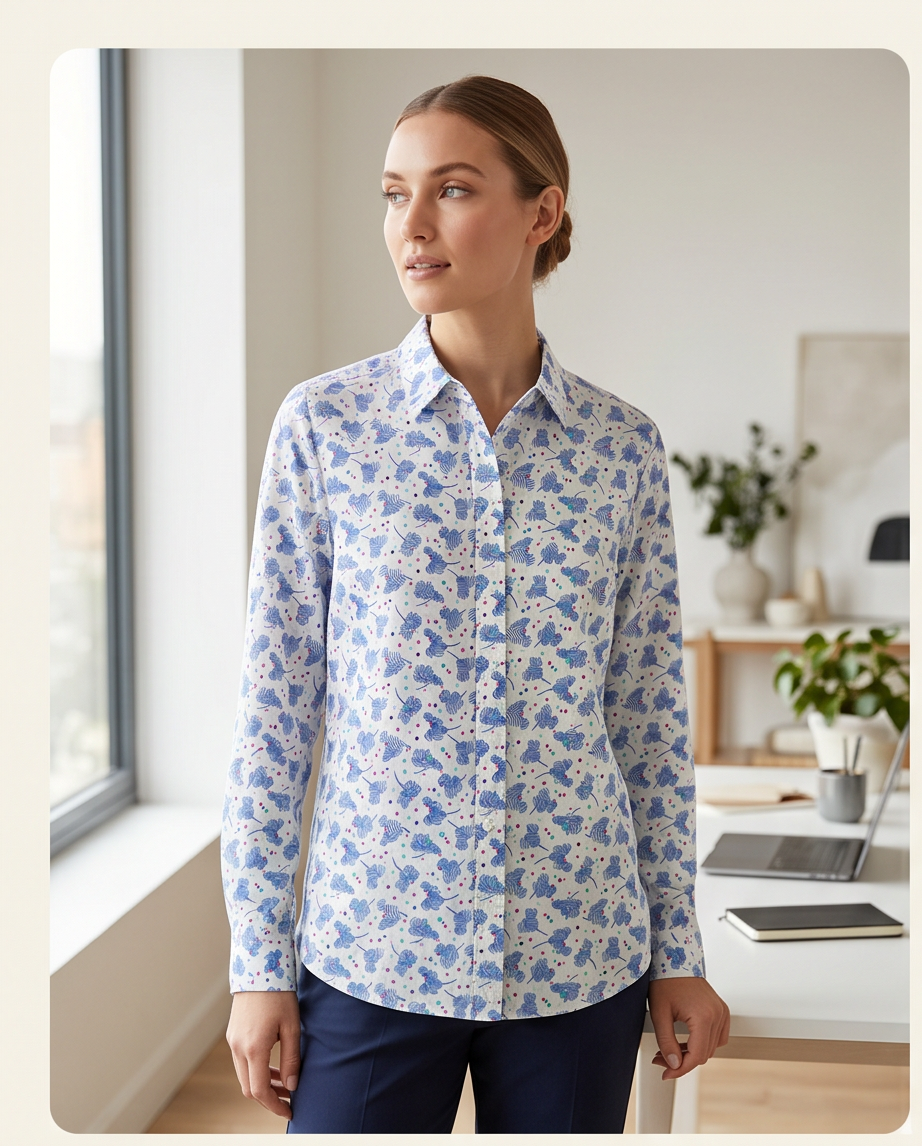 Artlove Paris chemisier blanc marine - neuf - taille 40 & 42