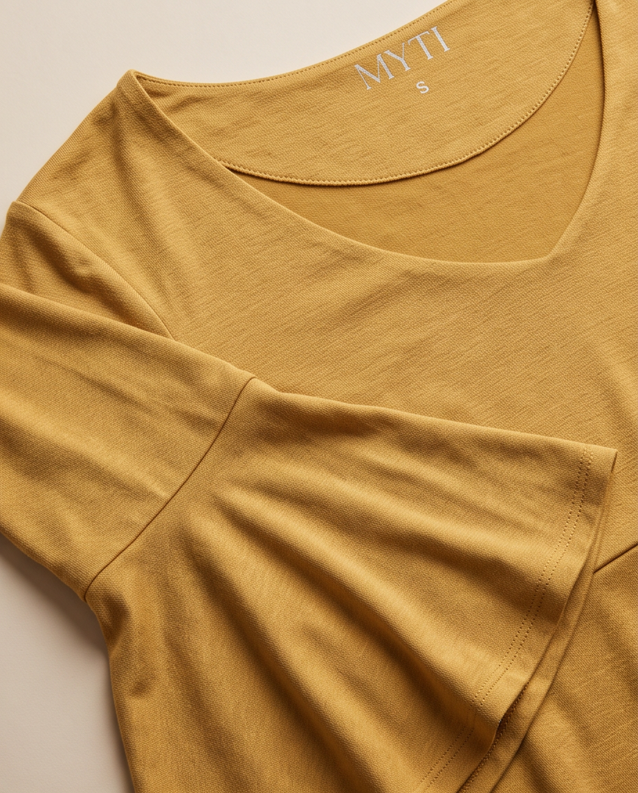 Robe MYTI jaune moutarde — très bon état — taille S